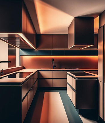 L Shaped Kitchen