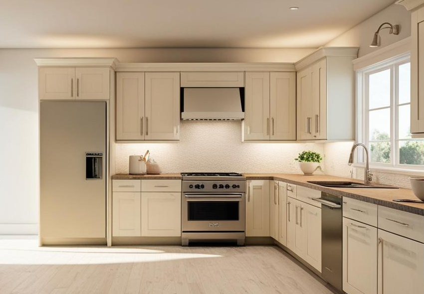 L Shaped Kitchen