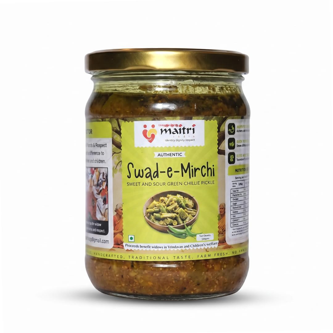 Swad-e-Mirchi Green Chilli Pickle