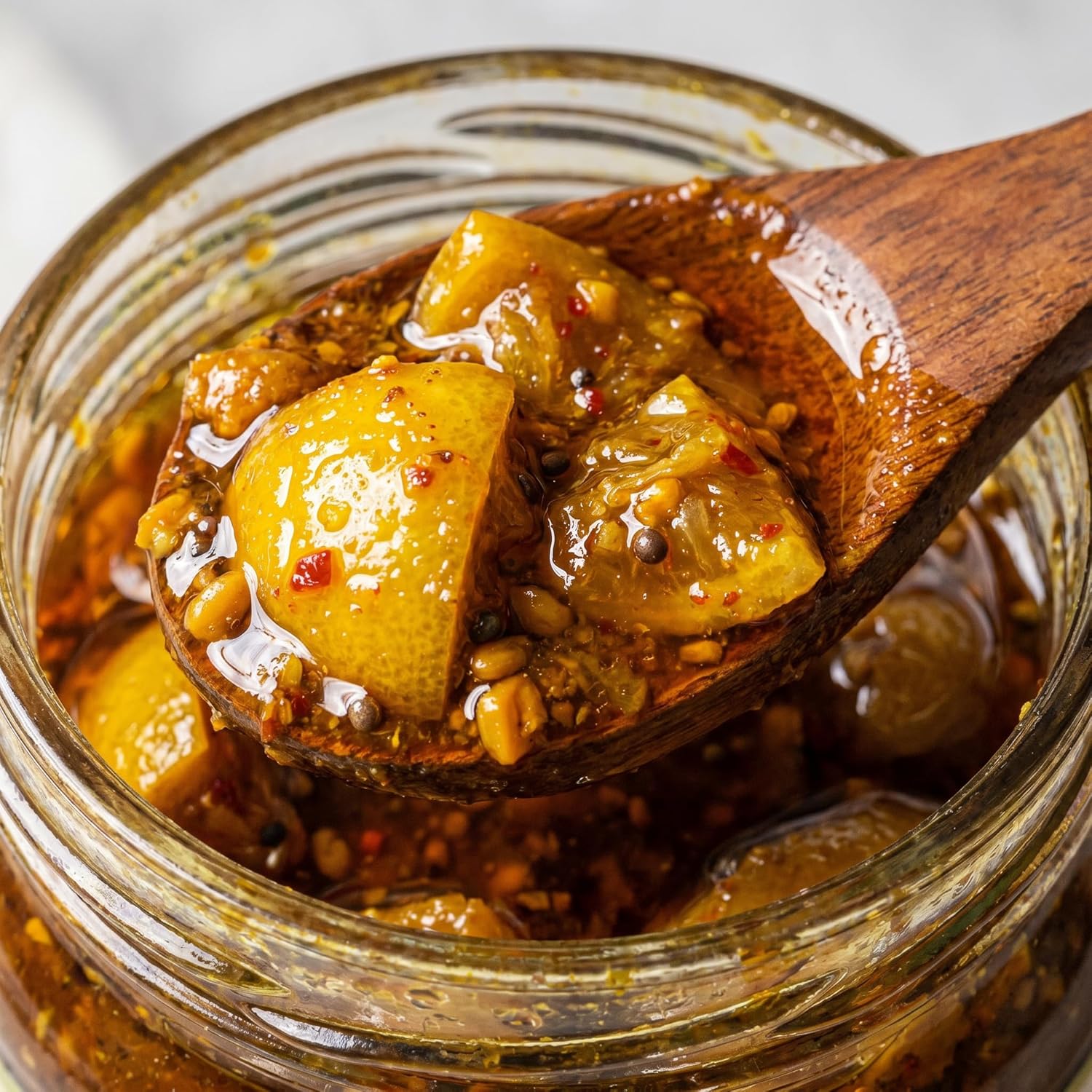 Sweet & Sour Lemon Pickle - Nimbu ka Achar
