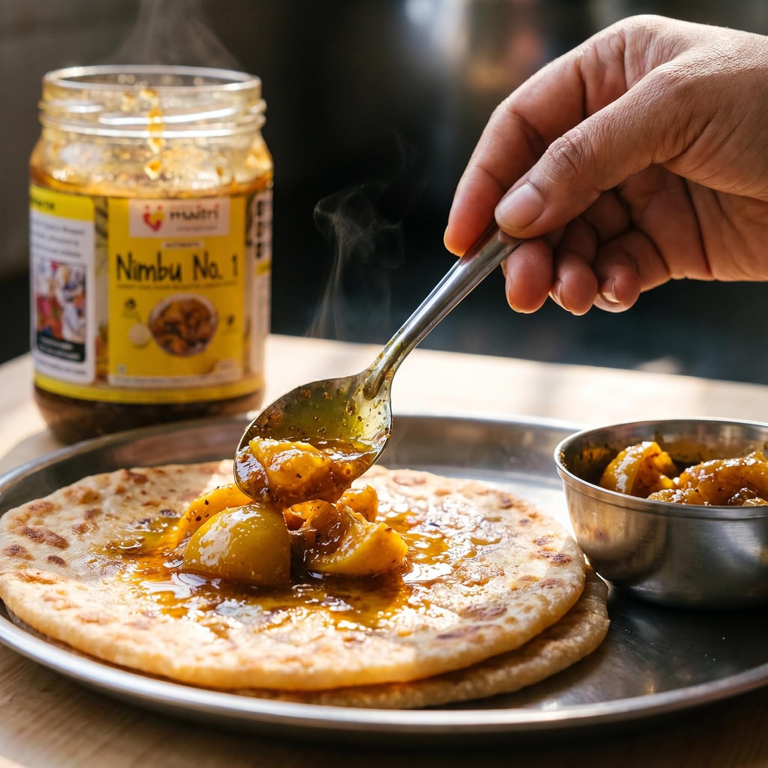 Sweet & Sour Lemon Pickle - Nimbu ka Achar